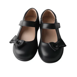 2026 New Arrival Classic Black Mary Jane School Shoes for Girls Durable and Comfortable Uniform Footwear