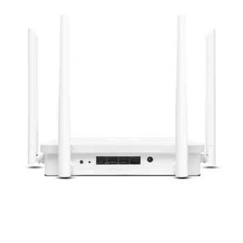 ZLDXDP 1200Mbps Dual Band Router 2.4G+5Ghz RJ45 Wan/LAN Smart Access Point Router 4 * 5dBi Antenna Router