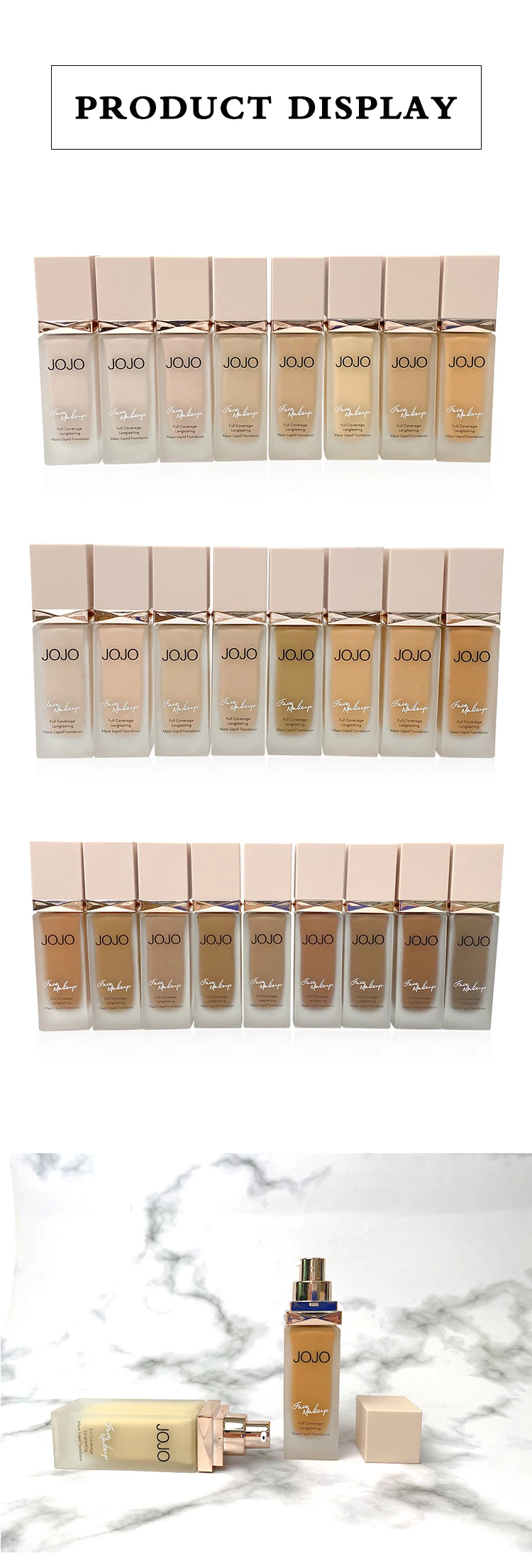 black skin liquid foundation