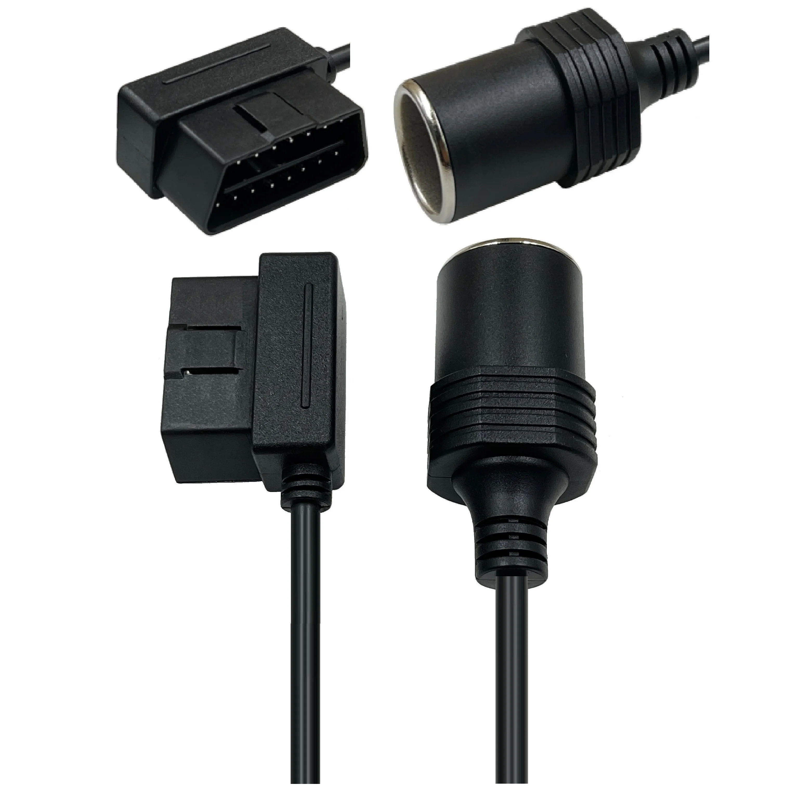 كابل توصيل OBD2 ذكر إلى أنثى ولاعة السجائر، كابل طاقة لحفظ ذاكرة السيارة، كابل OBD