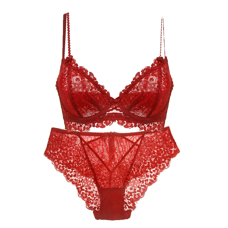 Siqi Lafei's life-year underwear set female red girl student cotton festive red  underwear bra set -  - Buy China shop at Wholesale Price By  Online English Taobao Agent