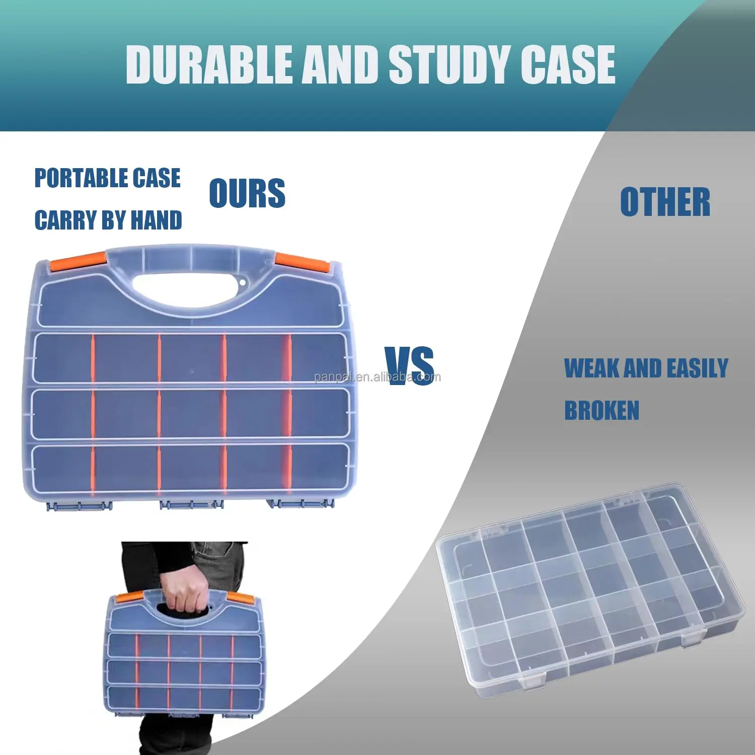 705 Pcs Metric Bolt And Nut Set M6 M8 M10 M12 Heavy Duty Hexagon