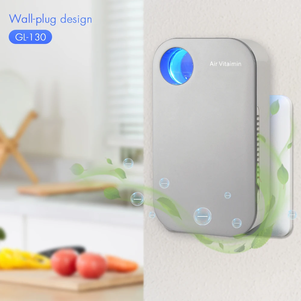 Hot Selling Oem Odm Pluggable Airpurifier No Filter Home Plugin Air