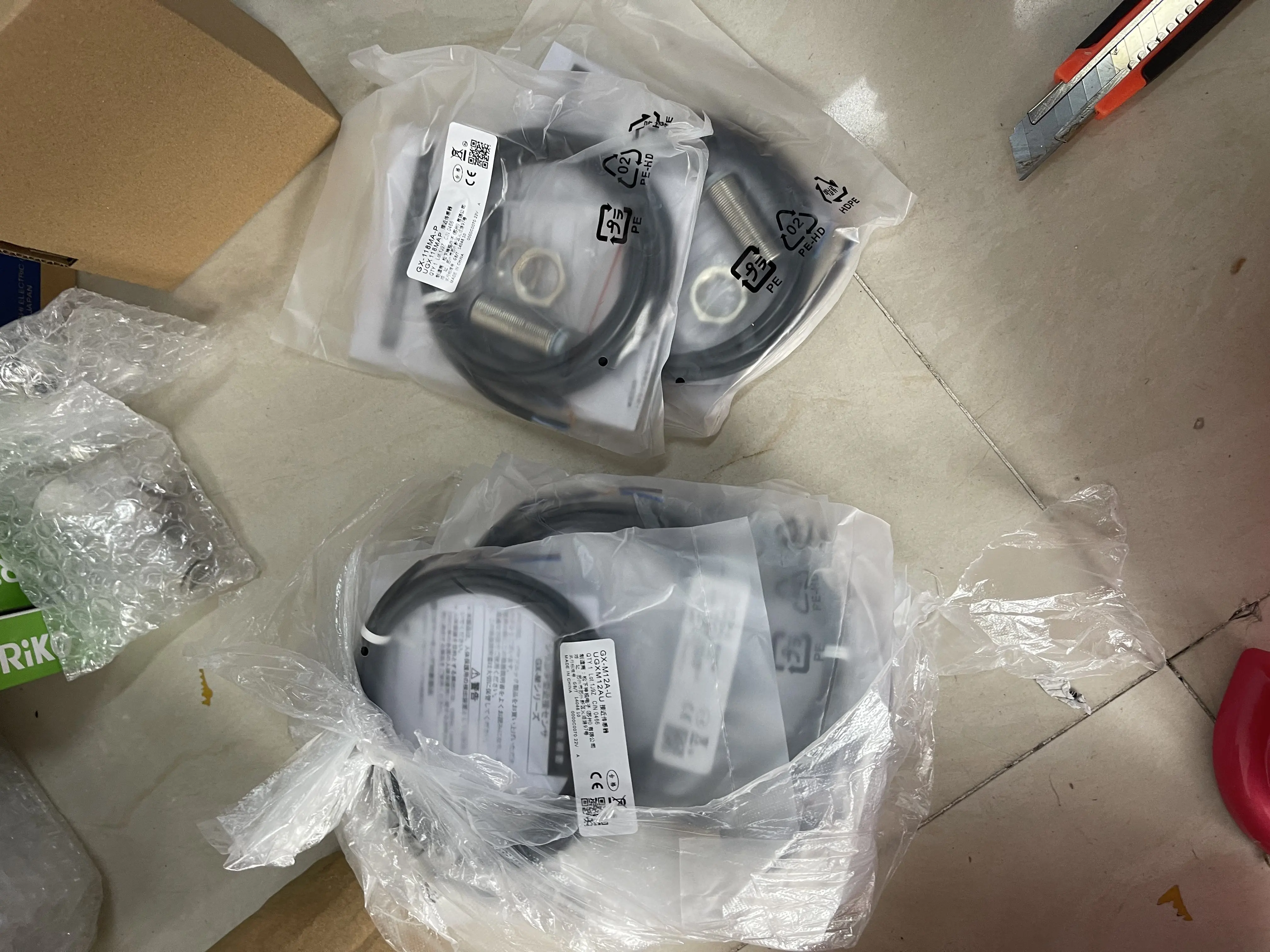 Panasonic Proximity Sensor GX-118MA-P, GX-M12A-U