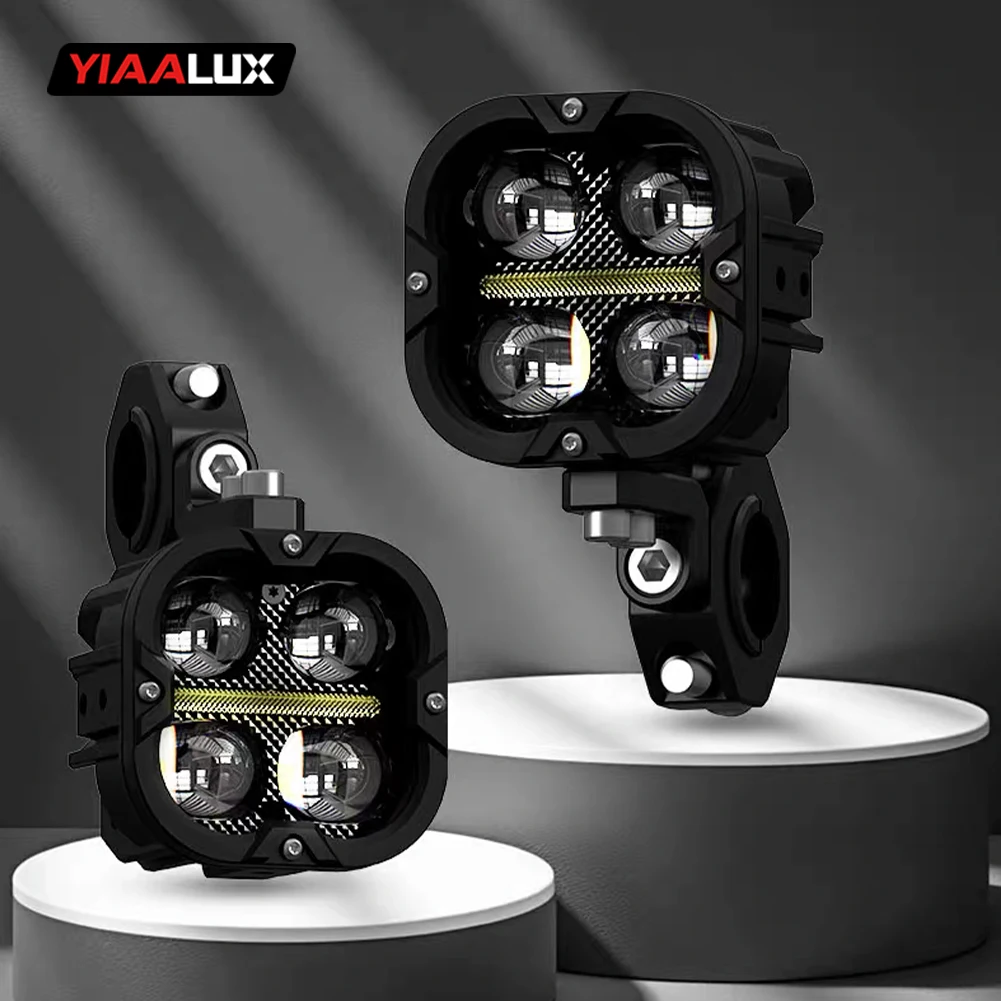 New Arrival Dual Color Hi/Lo Beam White Amber 3.03