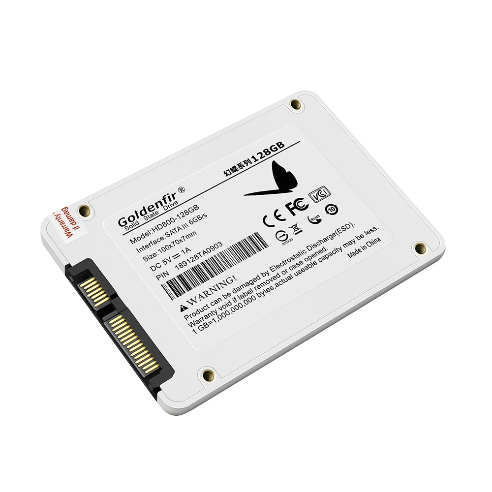 新品未使用 Goldenfir SATA 2.5インチ SSD512GB 2個 AliExpress] GoldenfirのSSD(512GB)が2,300円と激安！ [中華