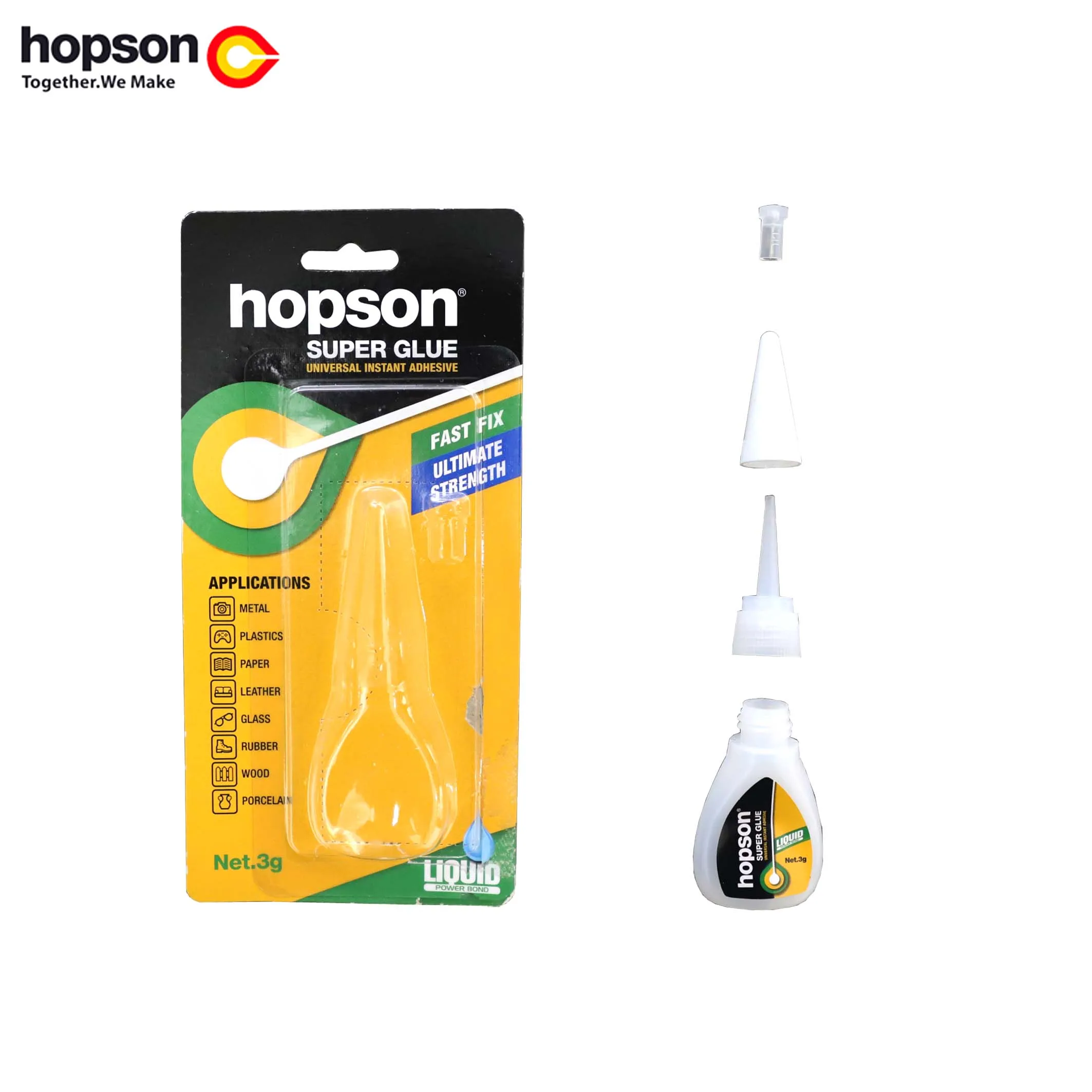 Hopson Hcp-106 Flexible Adhesive Polyfix Instant Fast Bonding