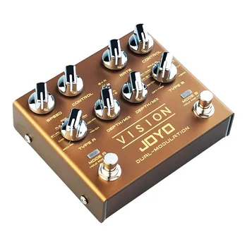 JOYO R-09 VISION Electric Guitar Single Block Effect Tool Folk Guitar Bass Chorus Peripheral Single Block