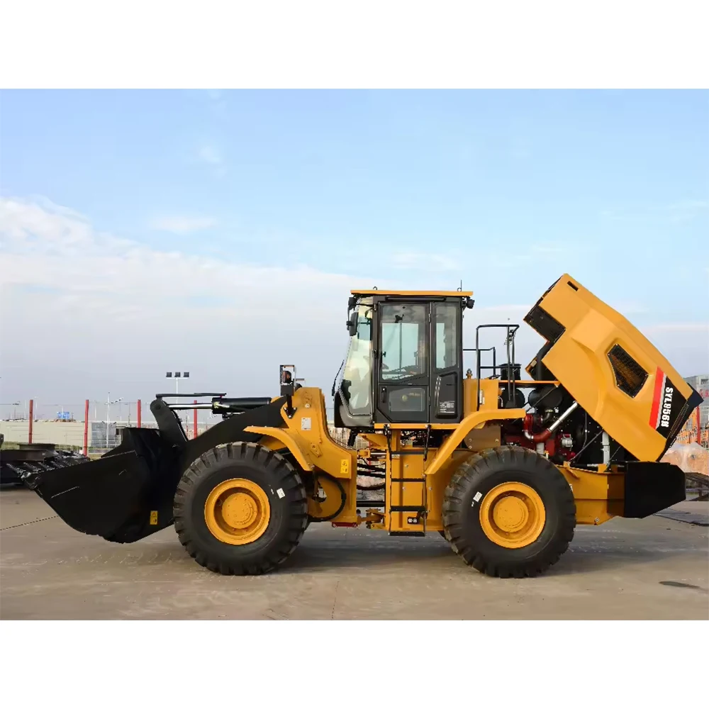 Front Loader 4x4 17ton High Power Engine Multi-Functional Wheel for ...