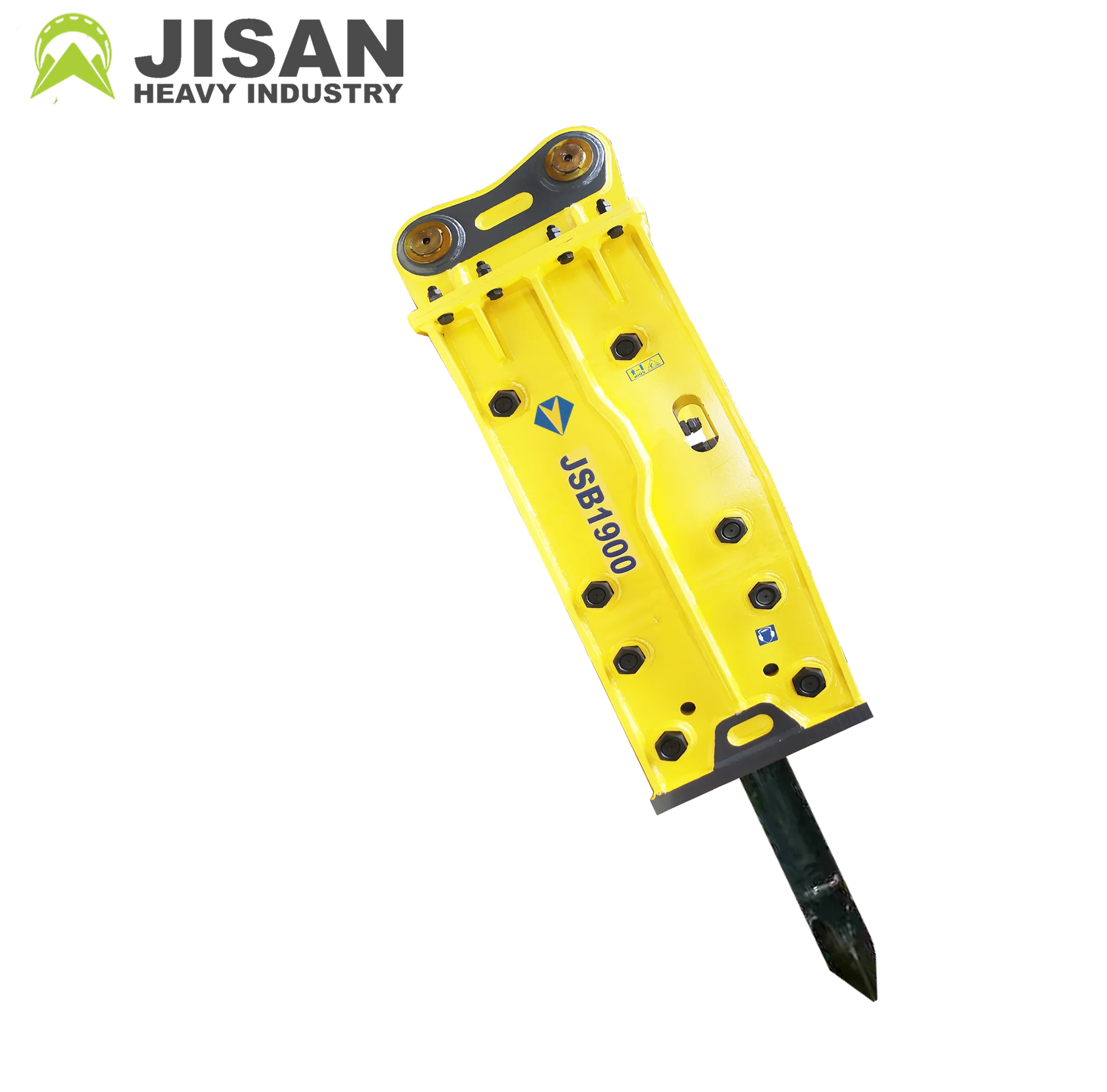 JISAN Hydraulic Rock Breaker Hammer with 19-26 ton Suitable Excavator Hydraulic-gas System and High Energy Impact Frequency