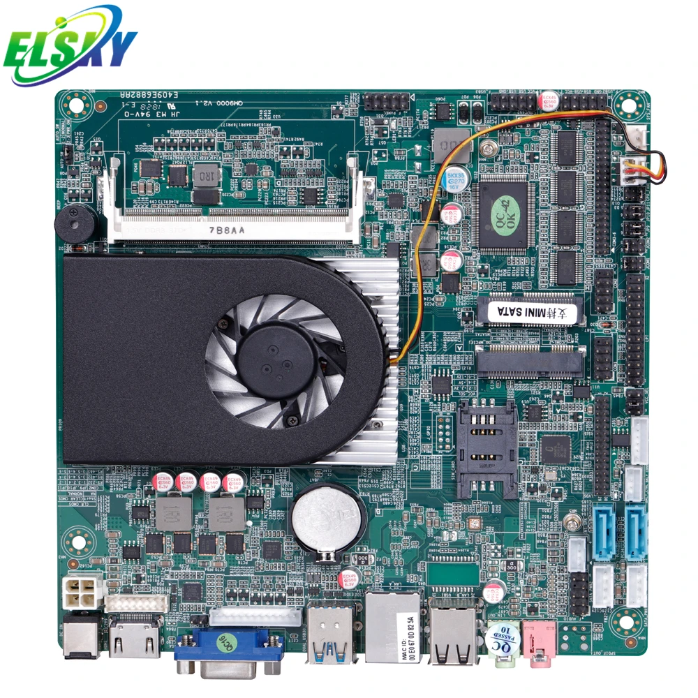 4th Gen I3-4005U Processor Motherboard Ideal for Digital Signage
