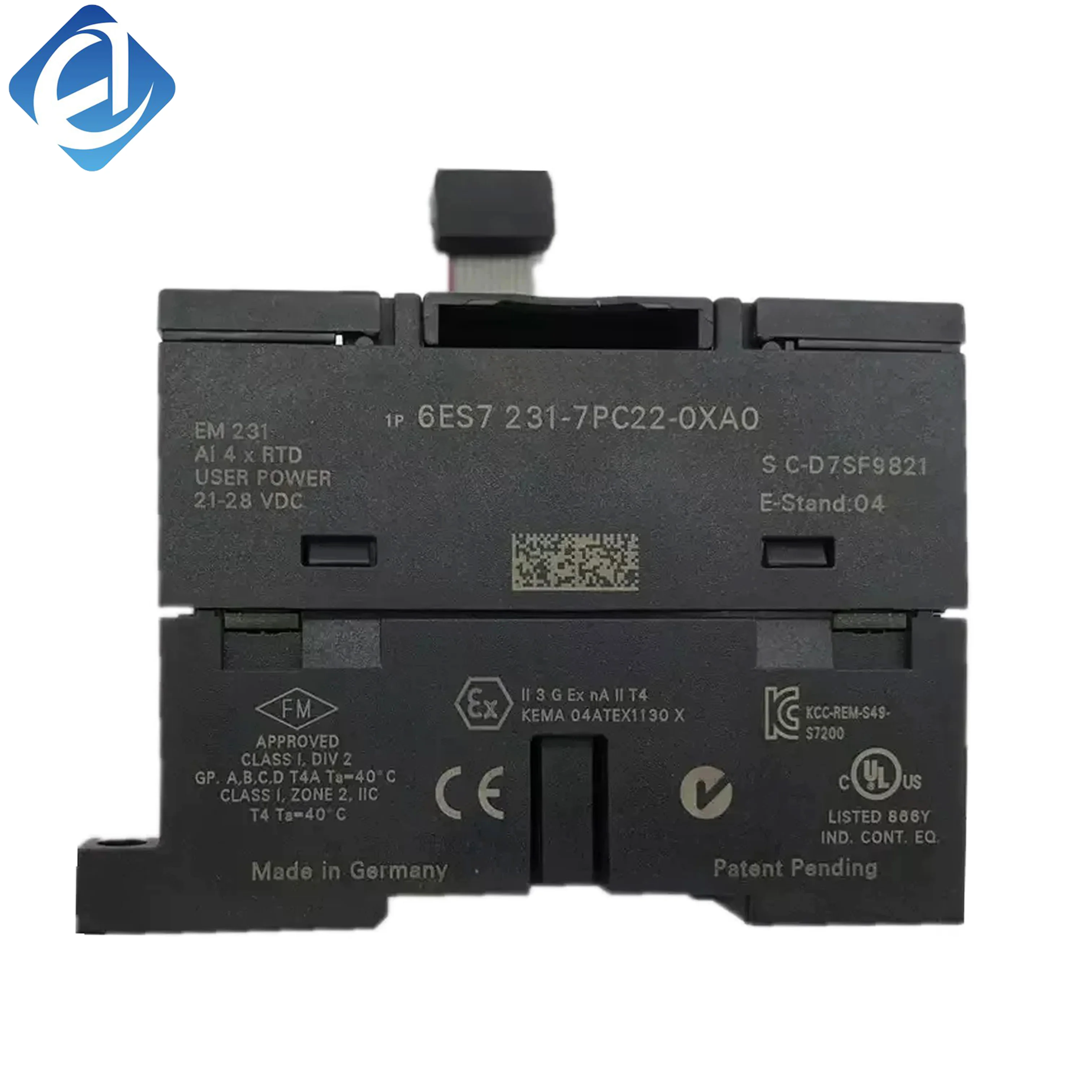New Original 6ES7 231-7PC22-0XA0 6ES7231-7PC22-0XA0 analog input module for Siemens SIMATIC S7-200 series PLC. Provides precise analog signal acquisition, stable signal conversion and reliable anti-interference performance. 