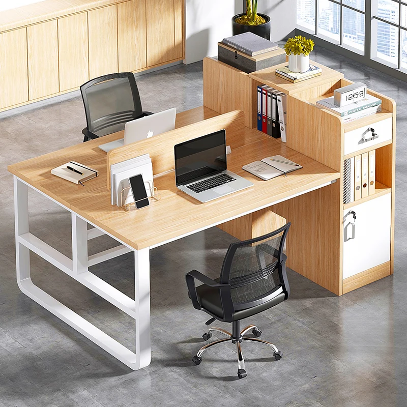 Latest Working Table Executive Office Table Designs  4 in 1 Modern Wooden Desk