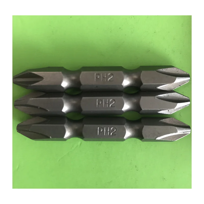 Industrial Double-Ended Philips Screwdriver with Multi-Bit Steel Handle Customizable OEM Support