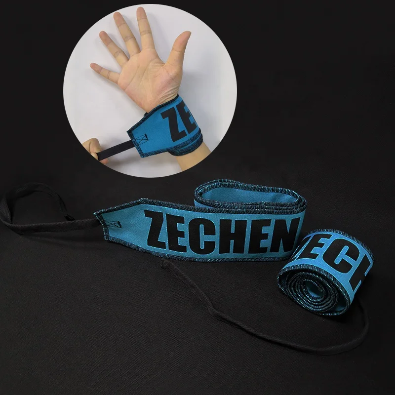 Heavy Duty Weight Lifting Crossfit Supplier Sports Products Gymnastics Wrist Band Heavy-duty Cotton Wristband Wrist Wraps
