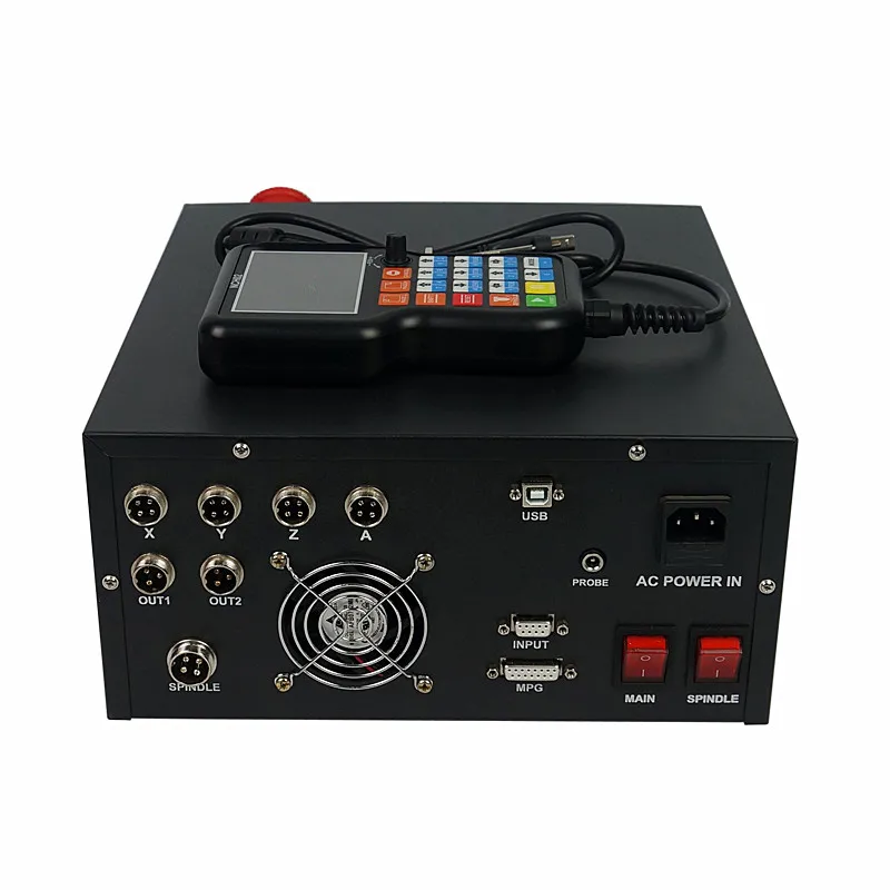 DIY Upgrade Independent  Off Line CNC Control Box for 4 Axis CNC Router Machine Controller System