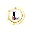 Gold base with white background L