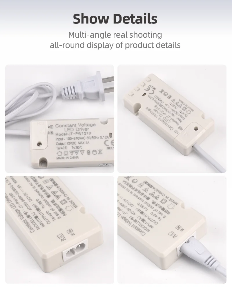 Zhongshan 12v 24v 100w Dimmable Led Driver Cabinet Led Switching Power ...
