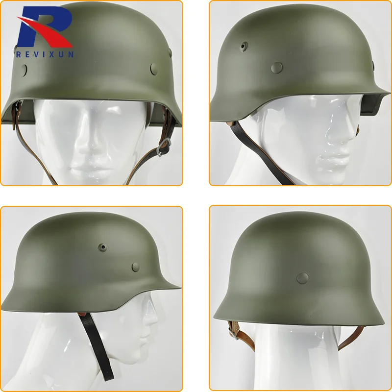 REVIXUN Custom the World II Germany Steel Helmet German M35 Helmet