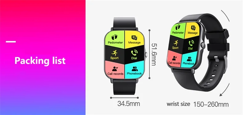 F15s Smart Watch Temperature Big Screen 1.75 Inch Full Touch Color Screen BT Call Heart Rate Blood Pressure Reloj Inteligente(21).jpg