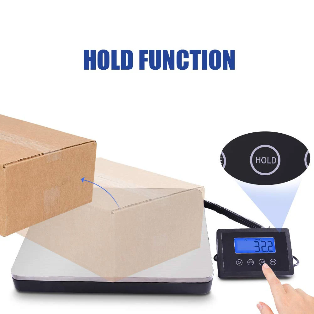 Digital Electronics Scales 180kg Capacity Postal Weighing Digital Shipping Postal Scale
