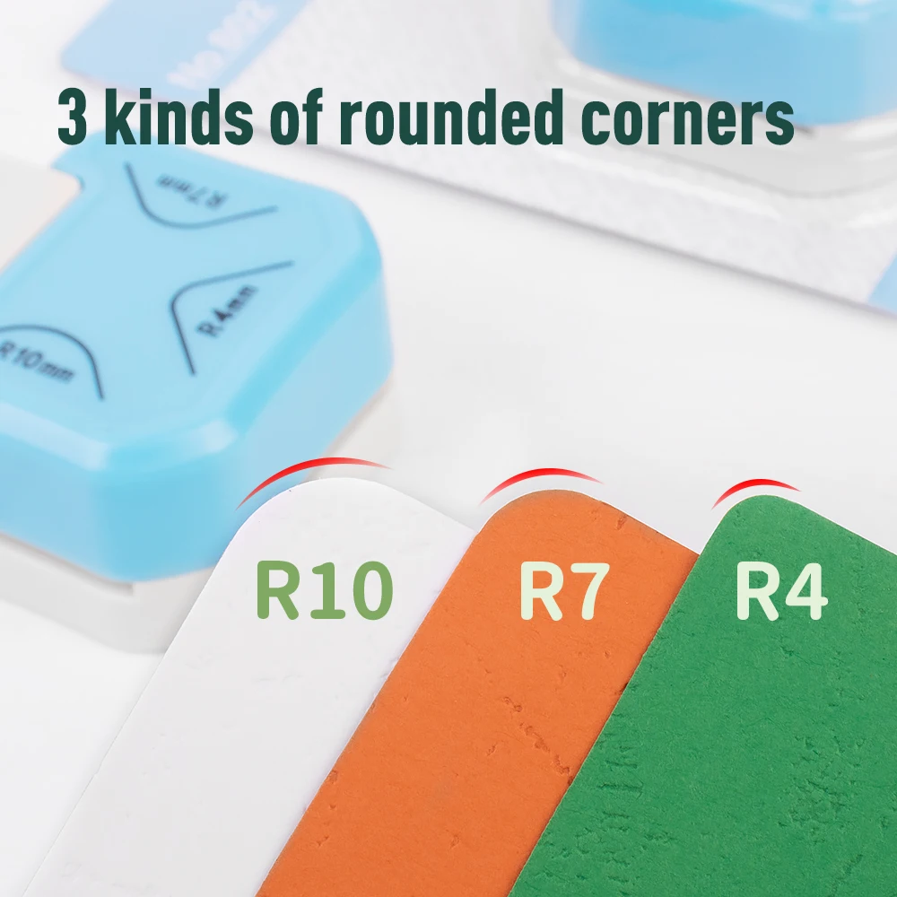 Decorative Corner Punch 3 in 1 Rounder Pattern Paper Edge Cutter Paper Punches for Crafting Photo