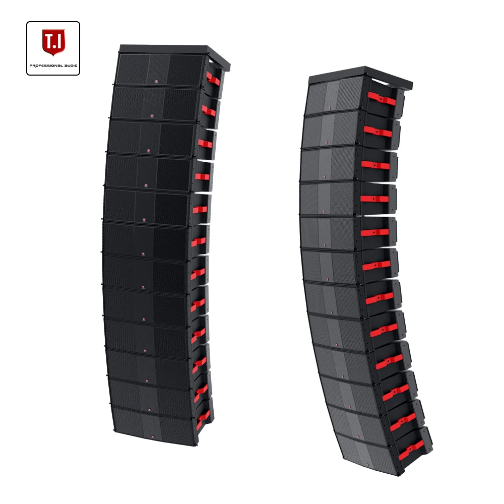 Max212 Professional Passive Sound System Dual 12 Inch 3 Way Line Array Speakers Top Pro Audio Equipment