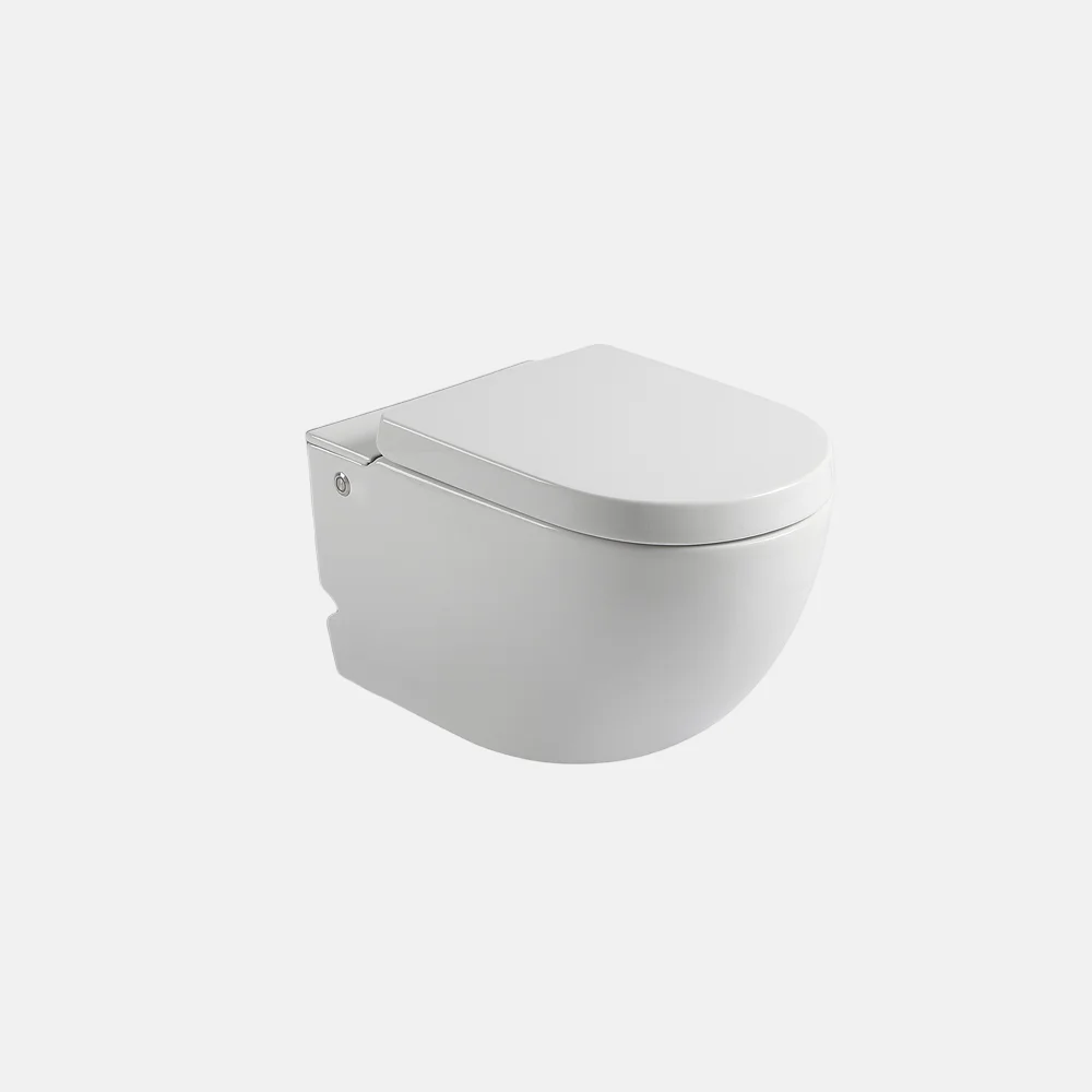 Hot Sales Cheap Price Toilet White Color Water Saving Ceramic Bathroom Wall Mounted Ceramic Toilet