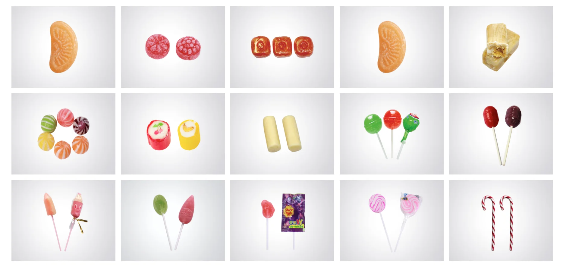 Yummy Chewy Bubble Gum Center Lollipops Crystal Rock Stick Lollipop