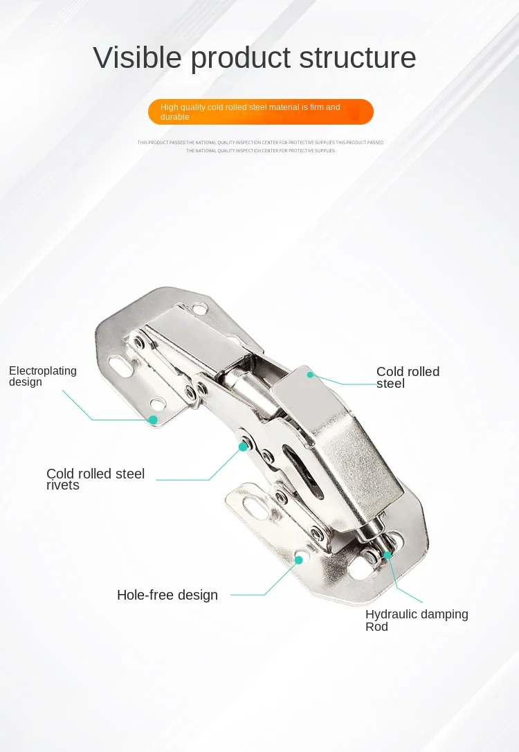Hydraulic Soft Close Hinge For Furniture Door And Window For Kitchen