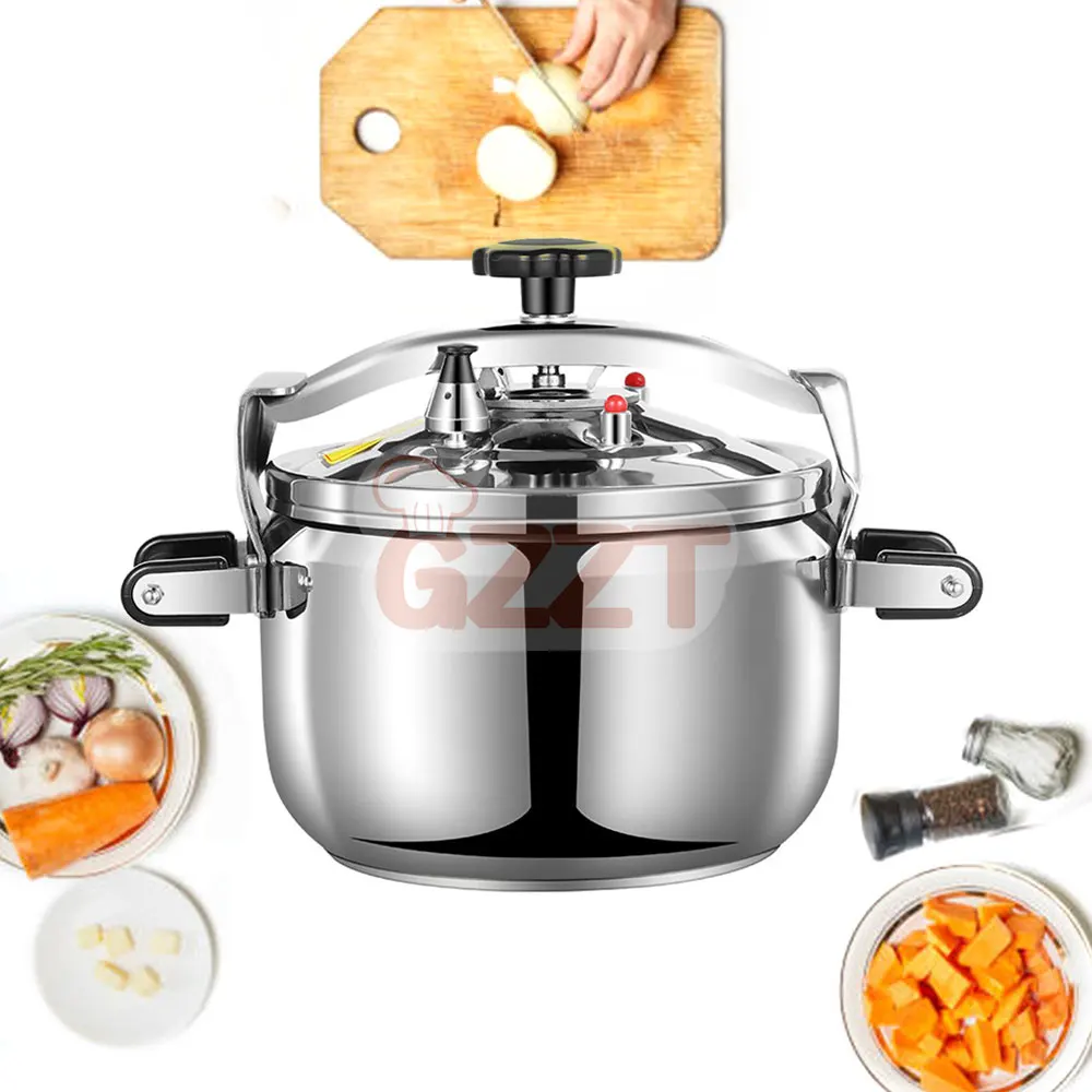大型圧力鍋(25リットル) Amazon | 圧力鍋 業務用 25L 30L 40L 大容量 防爆 気密性が高く オール