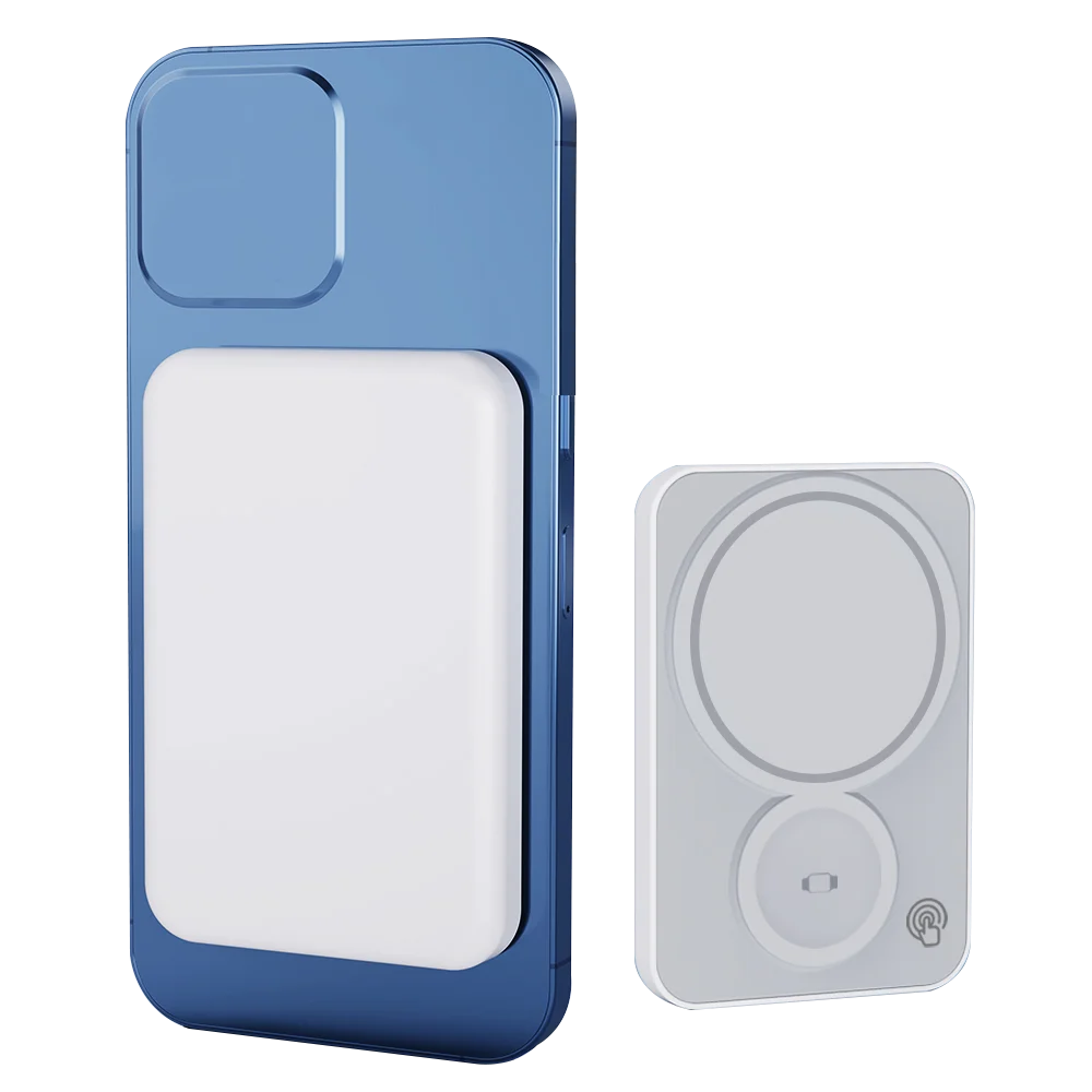 3000-10000mah Magnetic Wireless Power Bank Solar Charger For Phone