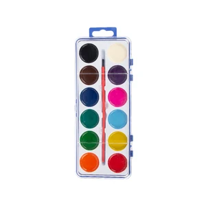 Water Color Paint Set for Kids,Ideal Fun and Learning Tool for Kids at Home and School Paintbrush Included