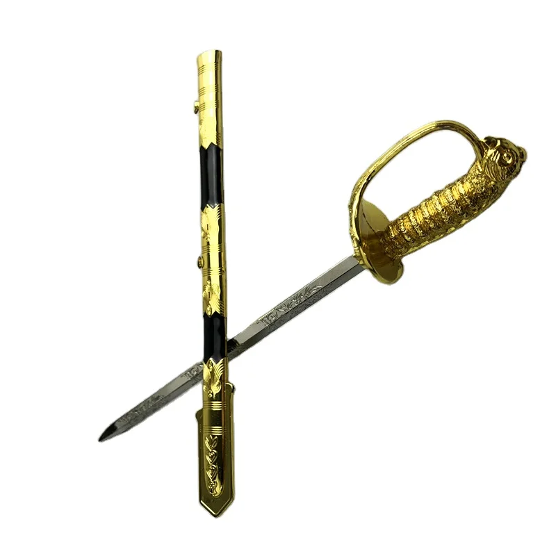 Сувенирный металлический заказной гравированный нож для письма