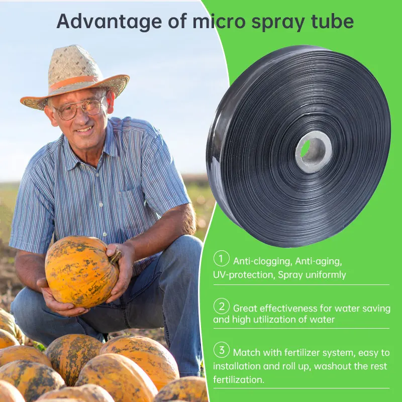 1 Hectare Farm Rain Hose Irrigation Systems Sprinkler Watering Horse Layflat Irrigation Pipes Laser Irrigation Spray Tube H7f0fe57eb0324884ad5beff8552e1f06F