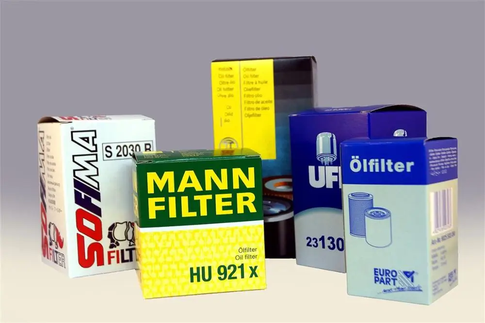 Customized Size Color Folding Double Insert Box Environmentally Friendly General Auto Parts Packaging Box
