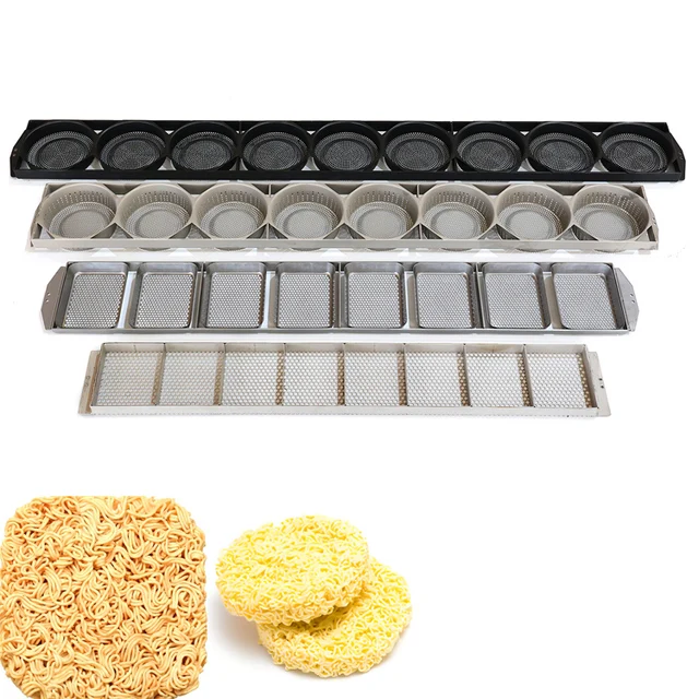 Factory Price Fried Instant Noodle Frying Cassette High Opening Rate Quick Oil Drain Smooth Surface Firm Welding Customized Size 4