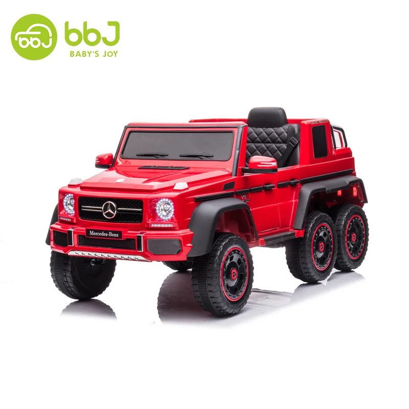 メルセデス・ベンツ公式ライセンス取得済み 親子6輪大型乗用玩具 電動