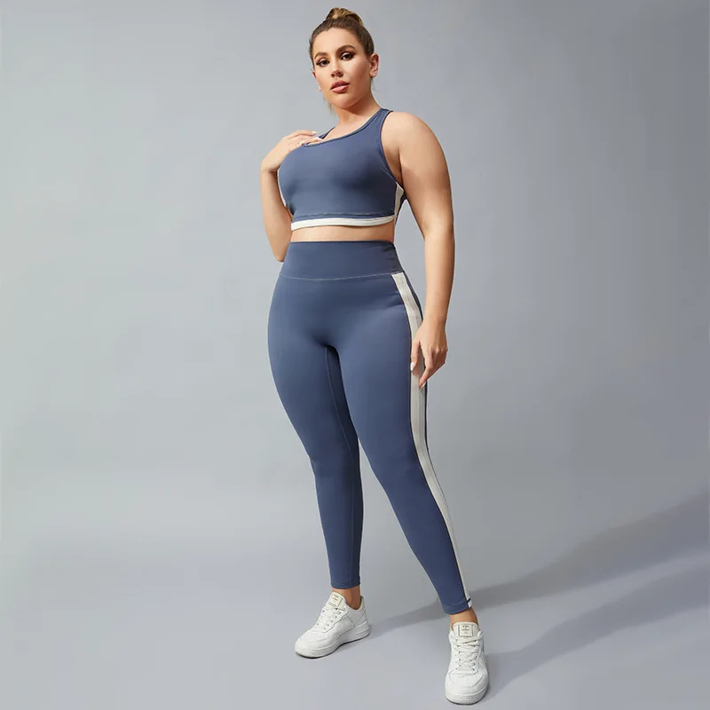 Plus Size Active Wear Sports Bra And Leggings Suppliers Workout Woman ...