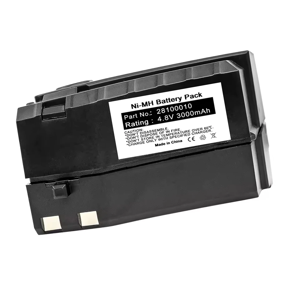 Ni-MH 4.8V 2000mAh 3000mAh Vacuum 28100010 6.654-118.0 GP 160SCHE Battery