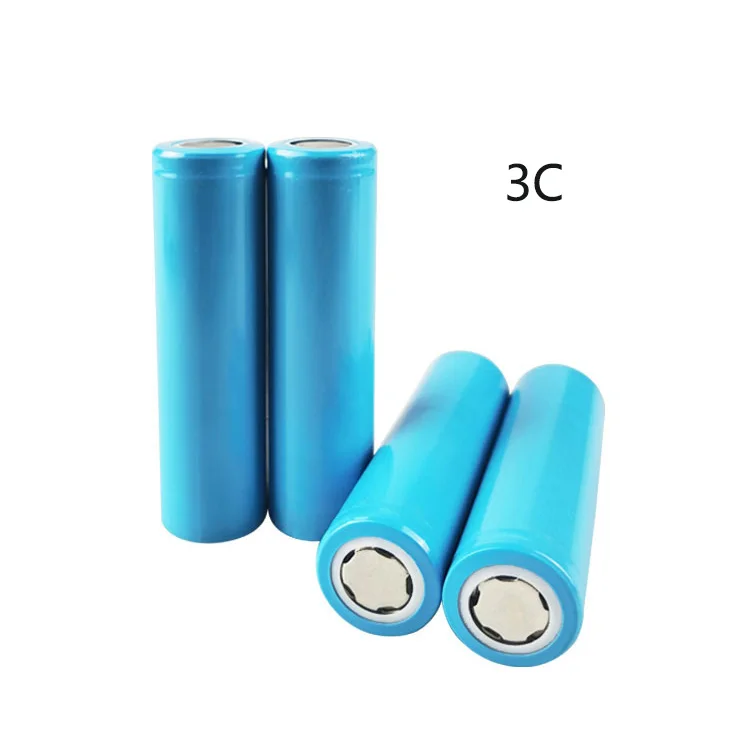 Manufacturer Lithium Ion Battery Charger Rechargeable Battery Pack Storage Cells Lithium 3000mah 3400mah 3.7V 18650 Battery