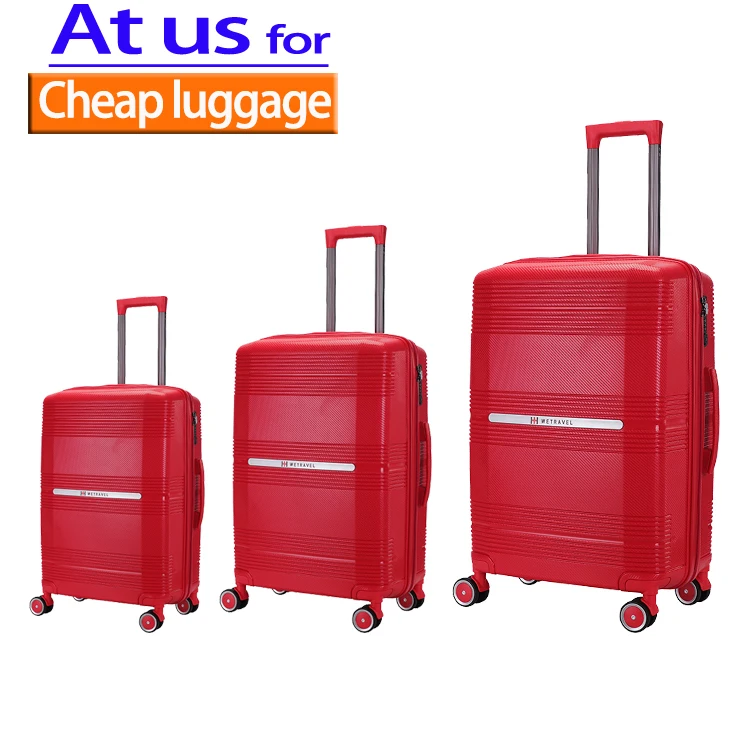 Misschien contant geld Ervaren persoon Wholesale OEM Business Carry-On 20 24 28 Inch 3pcs Set PP Travel Suitcase  Koffer 360 Degree Universal Wheels Hard Shell Trolley Luggage From  m.alibaba.com