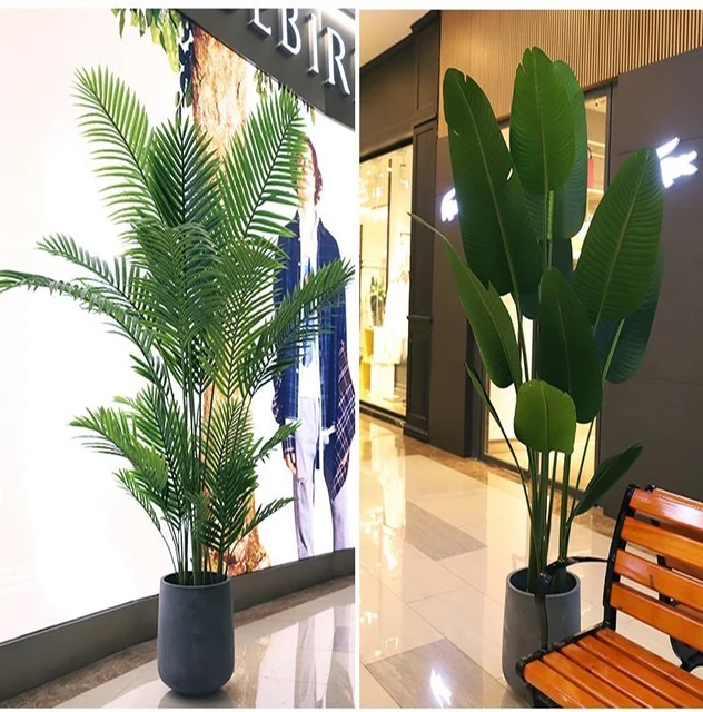 Factory sales 160cm Palm tree artificial plant Decorative artificial tree indoor decorative artificial banana tree