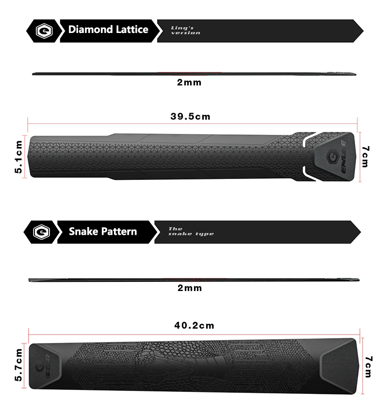 Enlee Pvc Large Mountain Bicycle Protection Antiscratch Mtb Bike