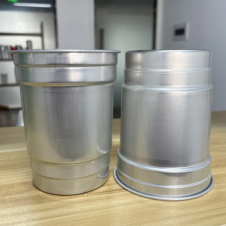 Wholesale Small Quantity New Arrival Factory Price 100% Recycled Beer Coffee Mugs Custom Aluminum Cups With Logo