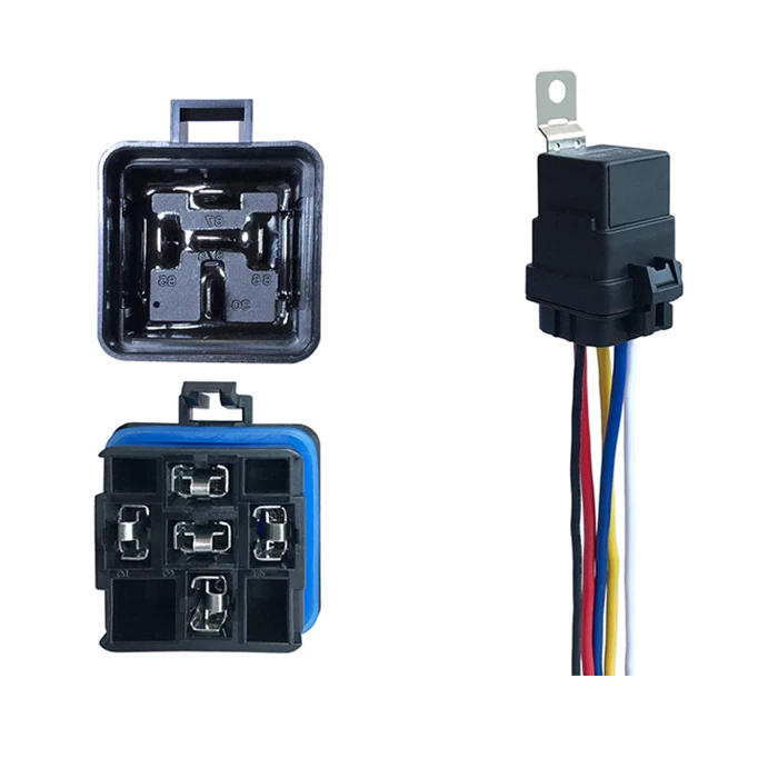 Auto Fused On/Off Relays Dc12V 30A 4Pin Automotive Jd1914 30A Battery Charging Relay 24Vdc Relay