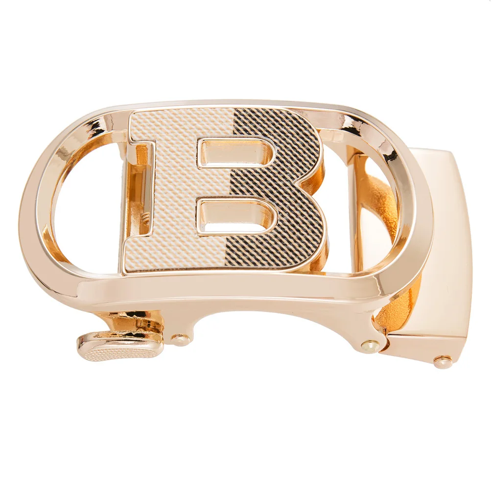 Men's Automatic Button 3.5 Button Head Personalized Belt Head B-shaped ...