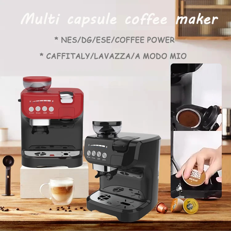 Homezest Eco Friendly 19 Bar Espresso Capsule 4 In 1 Coffee Machine Coffee Maker Buy Stelang
