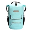 Light blue-carbon fiber embossed