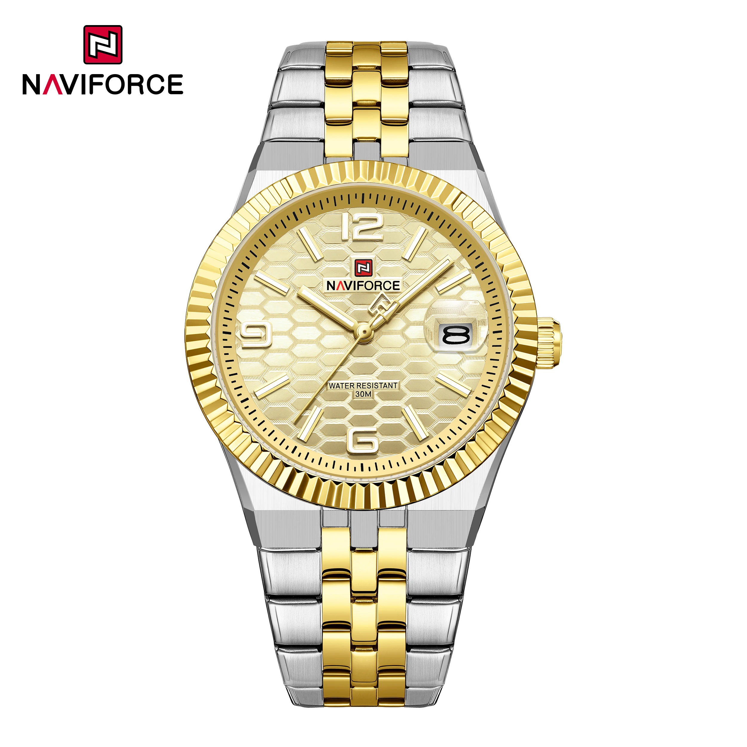 NAVIFORCE 9277 Men's Luxury Waterproof Wristwatch